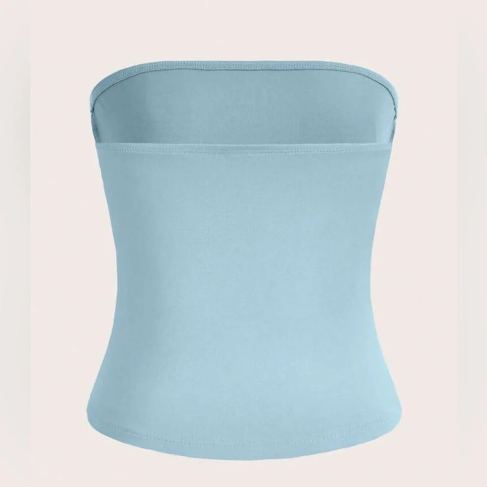 baby blue tube top - Picture 2 of 2